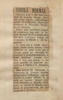 Jornal de Piracicaba - 05/04/1923