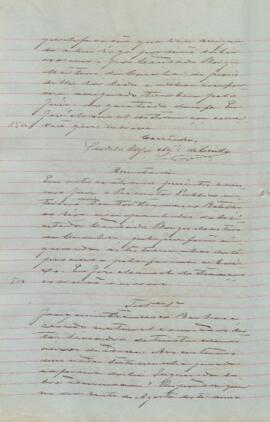 1º Testemunha – Joaquim Francisco Barbosa