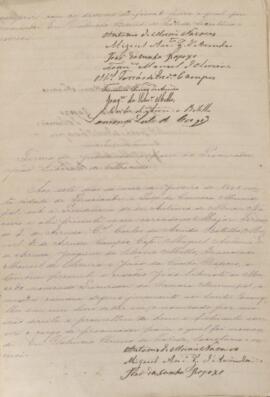 Procurador – João Liberato de Macedo