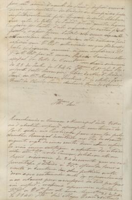 Ofício - 25/07/1846