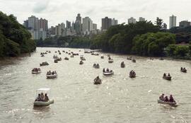 Barcos no Rio Piracicaba