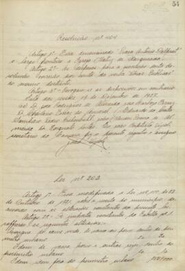 Lei que modifica a lei n° 150 de 28 de Outubro de 1921, sobre a receita do município. Lei n° 202