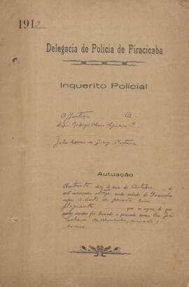 Autuação – Prisão em Flagrante  (Inquérito Policial)