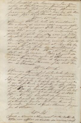 Ofício - 04/09/1853