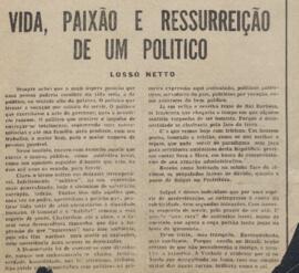 Vida, Paixão e Ressurreição de um Político - [sem identificação]