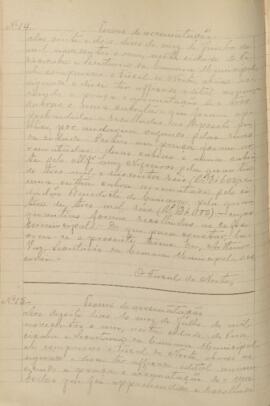 Termo de Arrematação (nº14/1901)