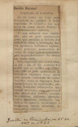 Gazeta de Piracicaba - 25/11/1926