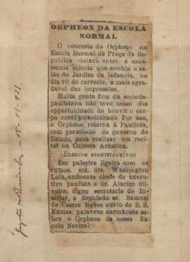 Gazeta de Piracicaba - 15/11/1923