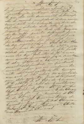 Ofício - 16/10/1854