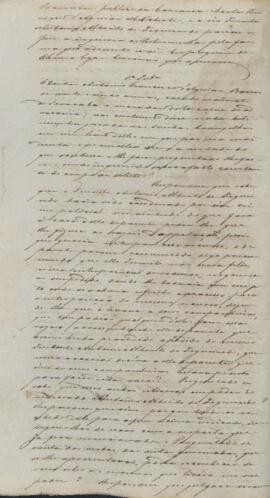 1º Testemunha – Antônio Francisco Aguiar Barros