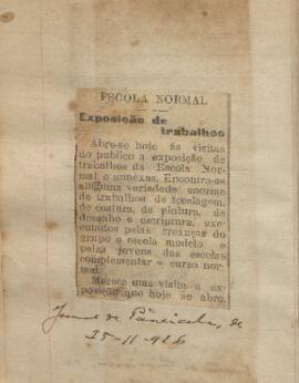 Jornal de Piracicaba - 25/11/1926