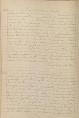 Termo de Arrematação (nº03/1904)