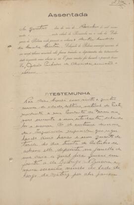 Termo de Assentada