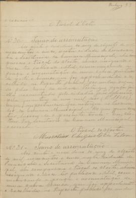Termo de Arrematação (nº31/1905)