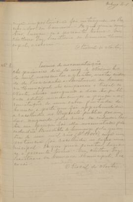 Termo de Arrematação (nº08/1904)