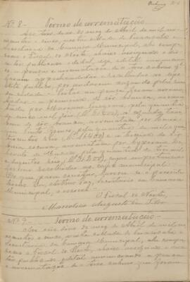 Termo de Arrematação (nº09/1905)