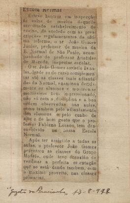Gazeta de Piracicaba - 13/08/1918