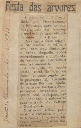 Gazeta de Piracicaba - 30/04/1933